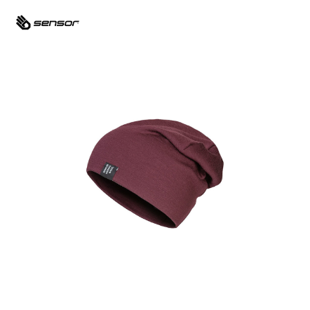 Merino 厚版美麗諾羊毛帽 275g｜波特紅