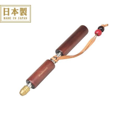 不鏽鋼伸縮野炊吹管/吹火棒-深棕色