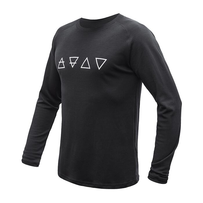 Elements 男款美麗諾羊毛長袖排汗上衣(170g)