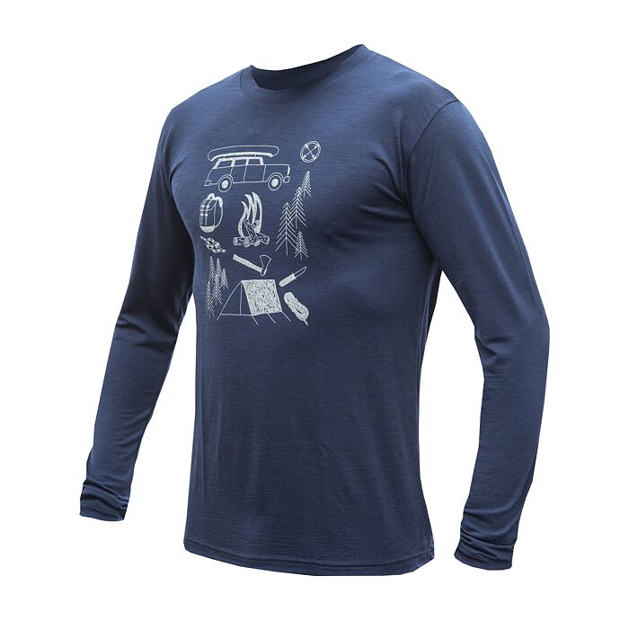 M Outside美麗諾羊毛長袖上衣(160g)