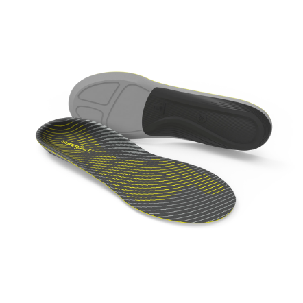 碳纖路跑鞋墊-低(灰色)