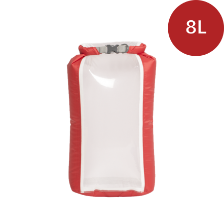 Fold-Drybag CS 透明視窗防水袋 8L
