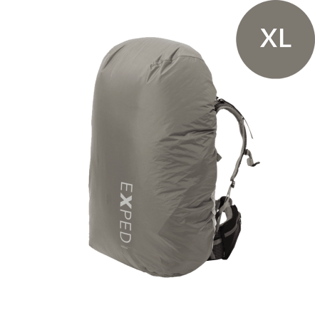 背包防雨套 XL (適用50-75L) -炭灰