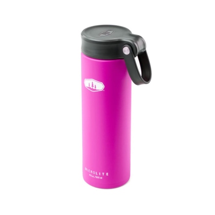 輕量不鏽鋼真空保溫瓶 500ml(提環)