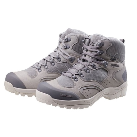 Gore-Tex 中性款中筒戶外登山健行鞋-餘燼灰 10106-125