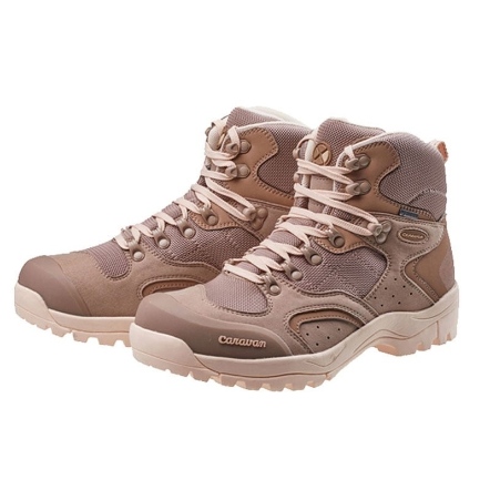 Gore-Tex 中性款中筒戶外登山健行鞋-沙漠岩石紅  10106-262
