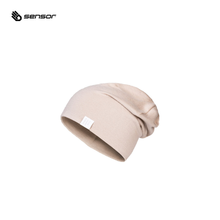 Merino 厚版美麗諾羊毛帽 275g｜杏仁米