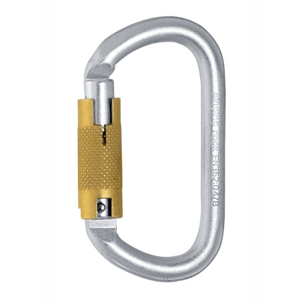 Oval Steel Connector/Triple Lock鋼製自動上鎖O環