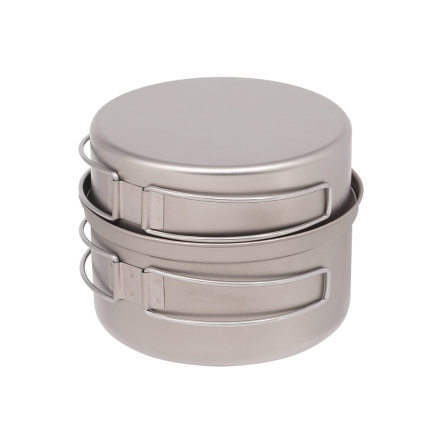 鈦鍋組 1000(一鍋一煎盤一淺盤)-附提袋