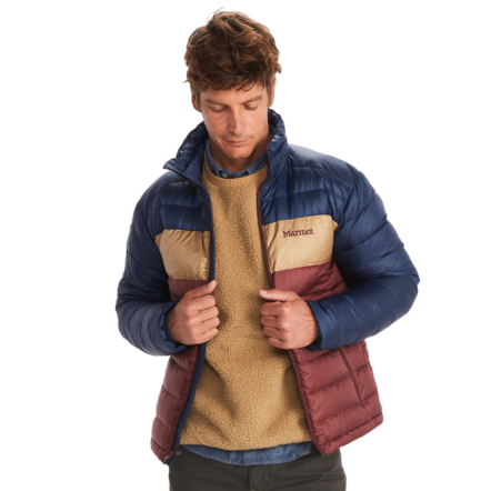 Ares 男款立領羽絨保暖外套