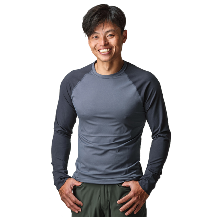 Baselayer 男款防曬抑味彈性長袖排汗衣