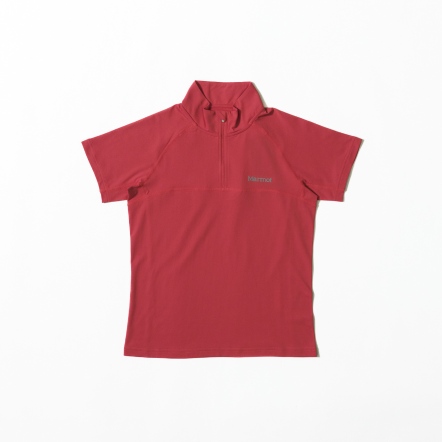 W Climb Skin 半開襟短袖抑菌排汗衣