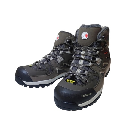 Gore-Tex 中性款中筒戶外登山健行鞋-堅果褐