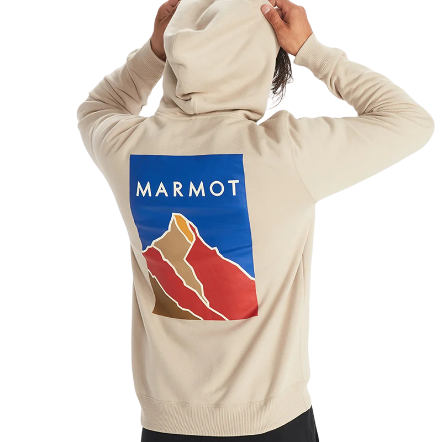 LOGO山脈保暖休閒帽T｜共3色