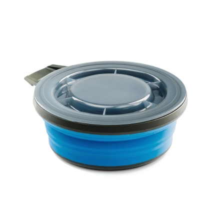 ESCAPE折疊蓋碗(651ml)-藍色
