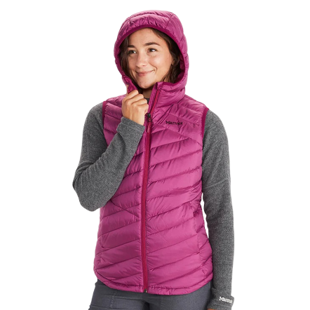 W Highlander 女款連帽羽絨保暖背心