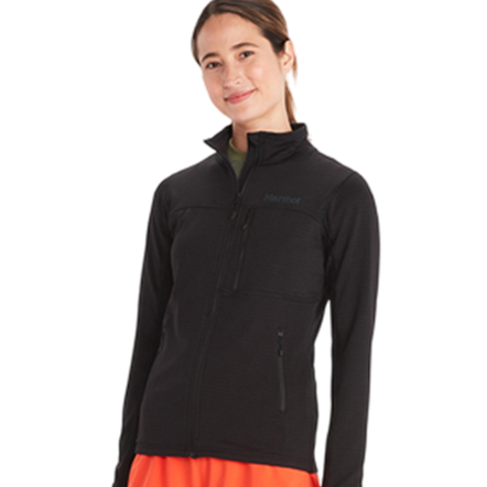 W Preon 女款立領透氣彈性化纖外套