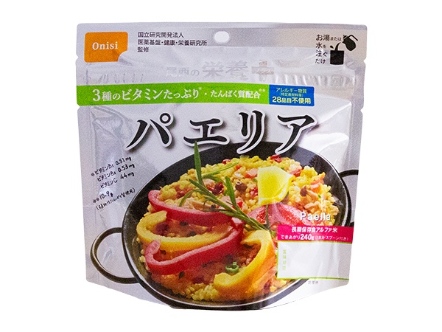 尾西即食飯-西班牙海鮮飯風味什錦飯