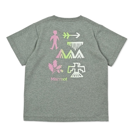 K Hieroglyphs 棉混紡快乾短袖Logo Tee