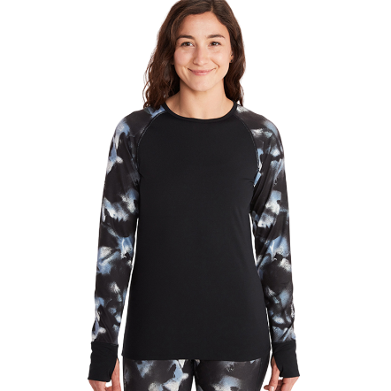 W 女款防曬抑味彈性長袖排汗衣