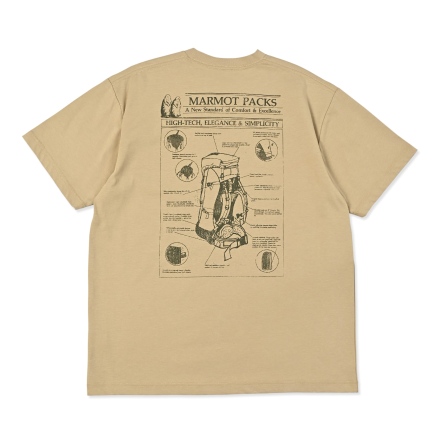 Archive paks 棉混紡快乾短袖Logo Tee