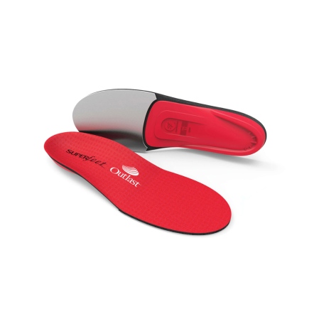 男款雪鞋紅色鞋墊