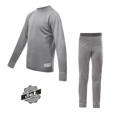 兒童美麗諾羊毛長袖套組(160g)