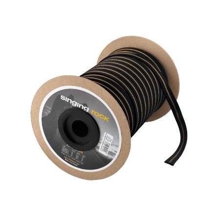 Tubular Webbing 尼龍扁帶 20mmX120m-黑色