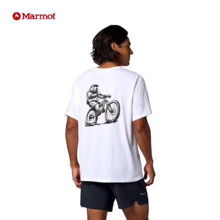 Mountain Bike Marty 土撥鼠腳踏車短袖上衣 快乾LOGO T