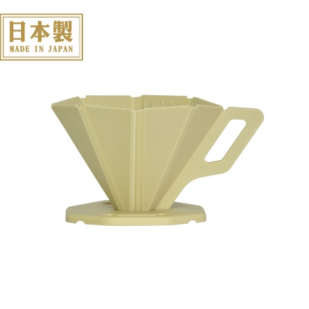 摺疊濾杯(米色)-附收納袋