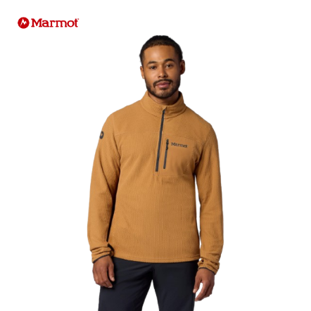 AirFleece 半開襟透氣刷毛保暖上衣