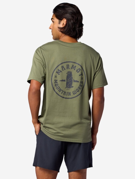 MMW Circle Critter 土撥鼠短袖上衣 快乾LOGO T